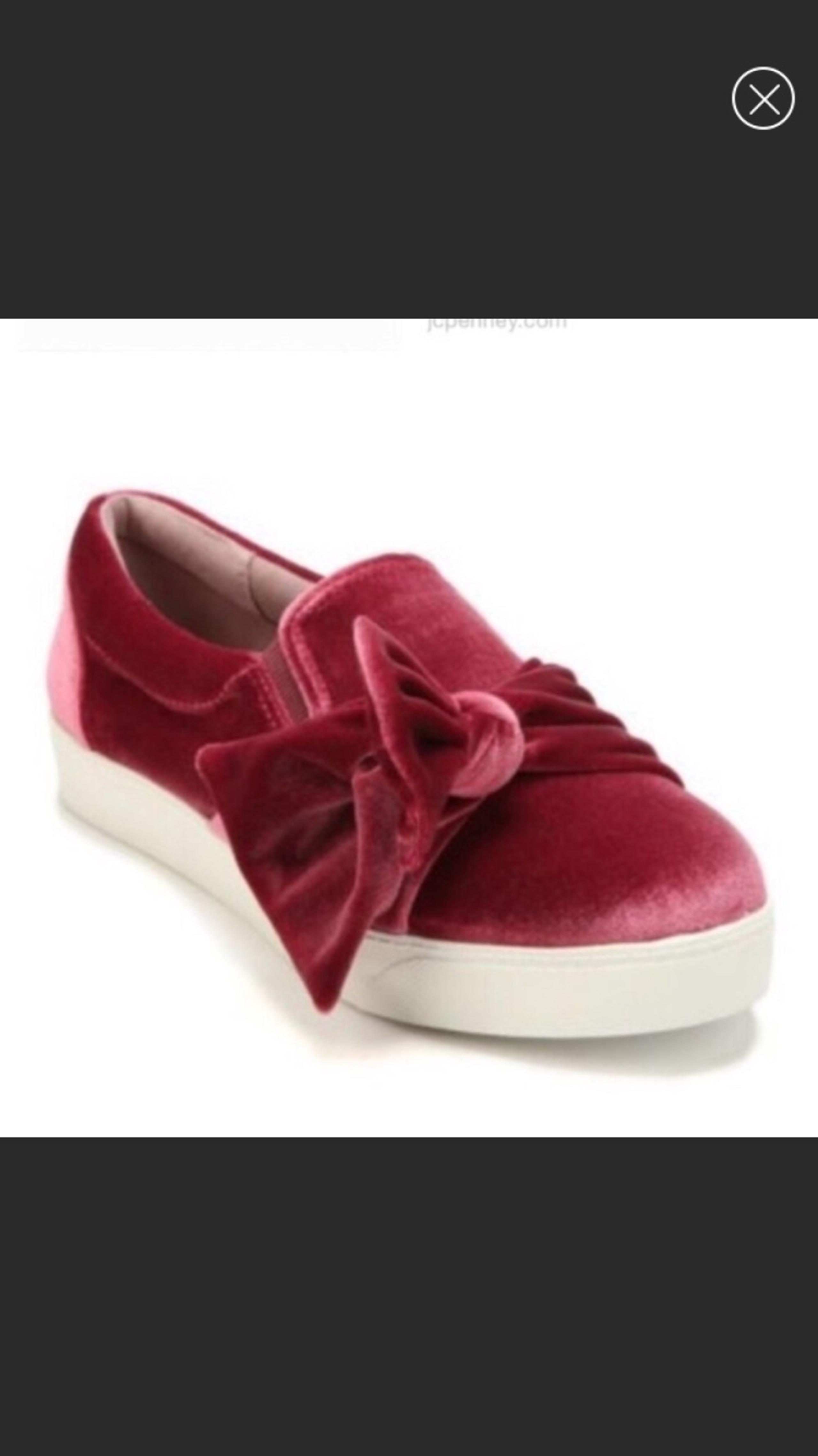 Libby Edelman Velvet Slip Ons