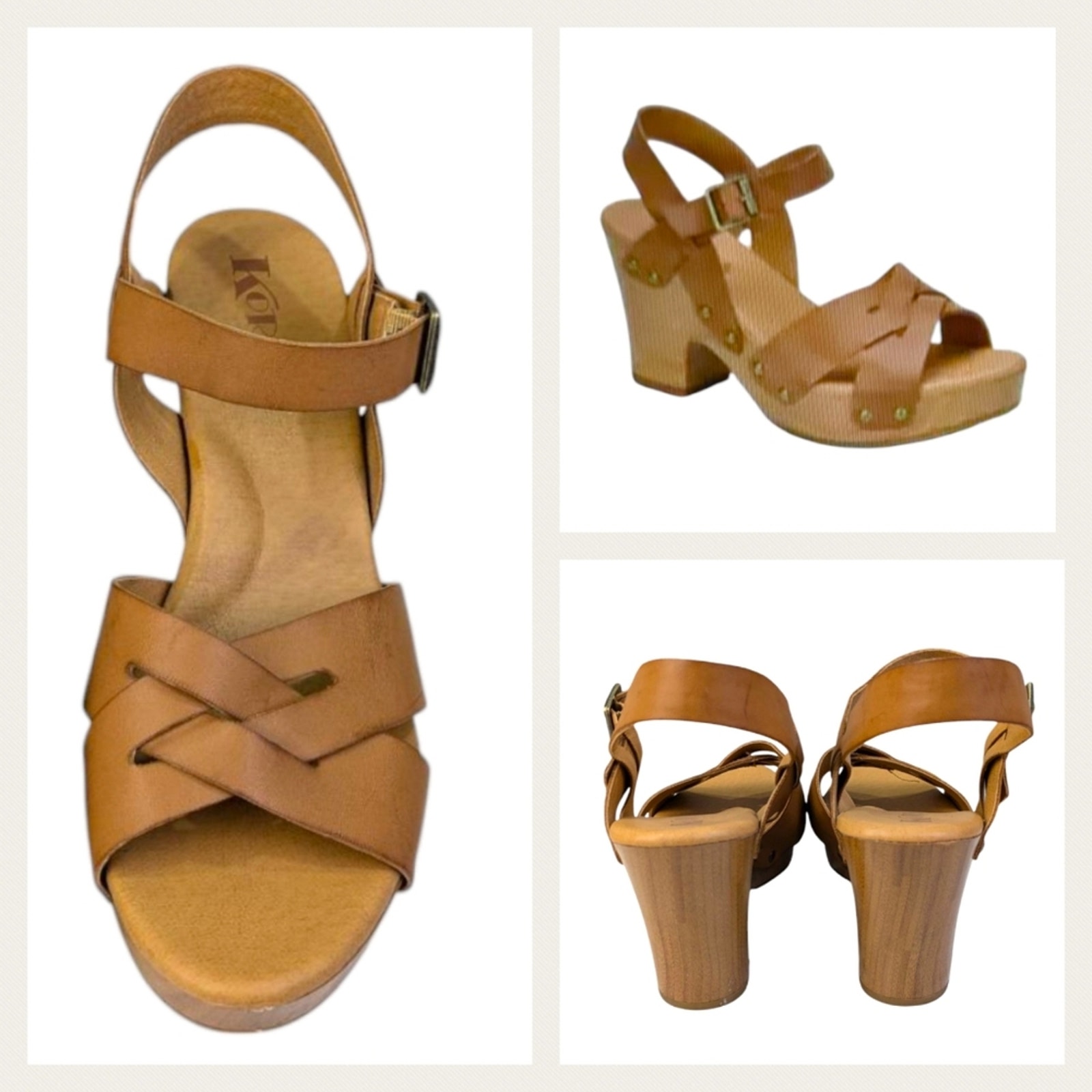 Korks by Kork Ease Bagley Sandals EUC Size 11M S3337