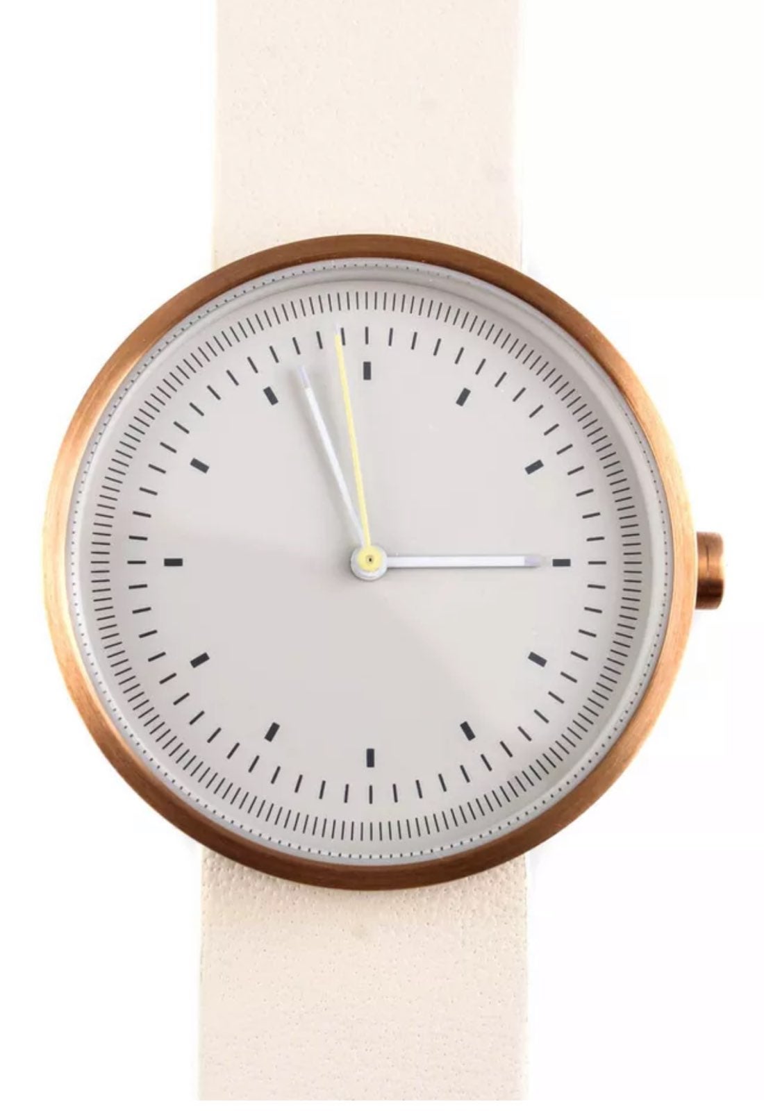 AArk inetrval leather watch
