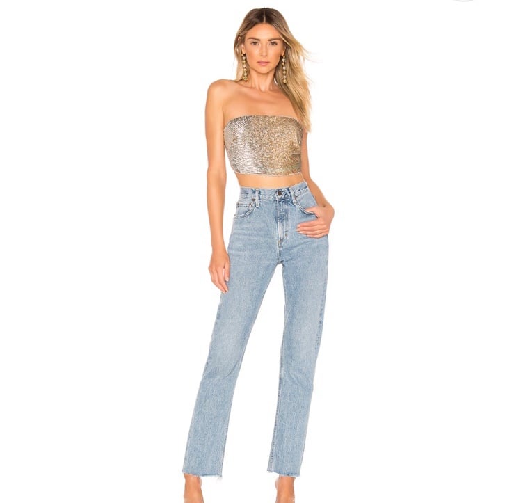 Womens AGOLDE Cherie High Rise Straight in Merit Jeans