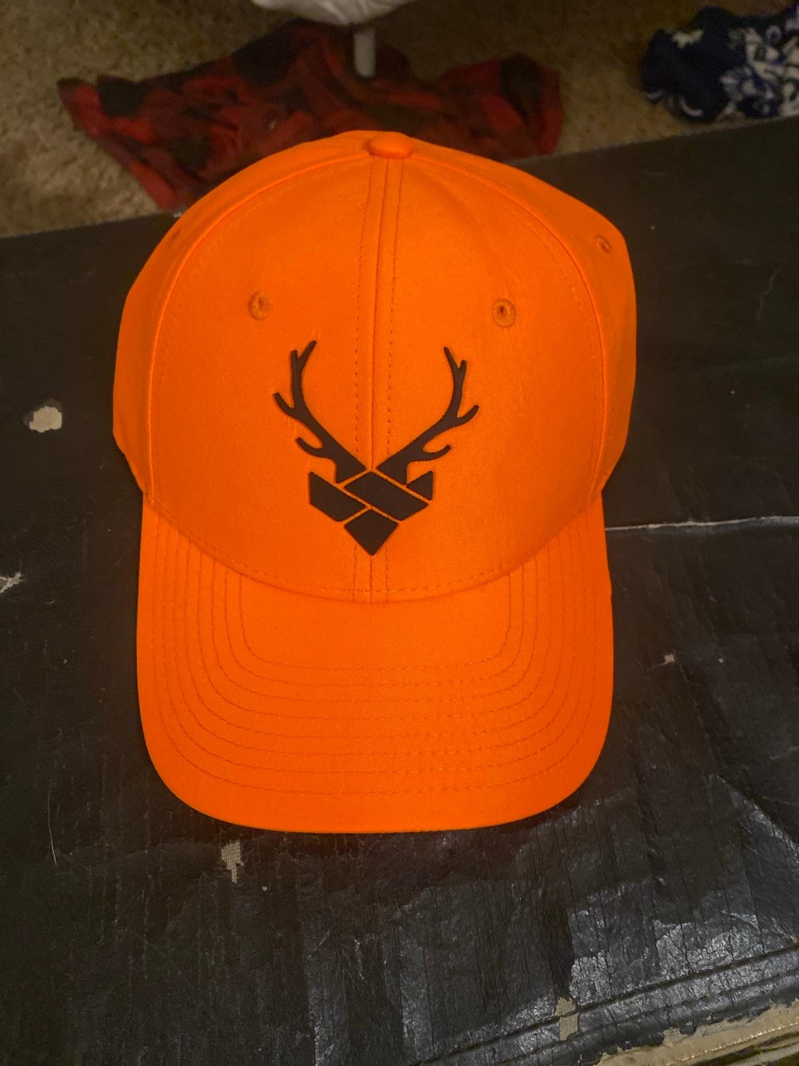 Walls Outdoor Goods Hunters Orange Adjustable Athletic Hat