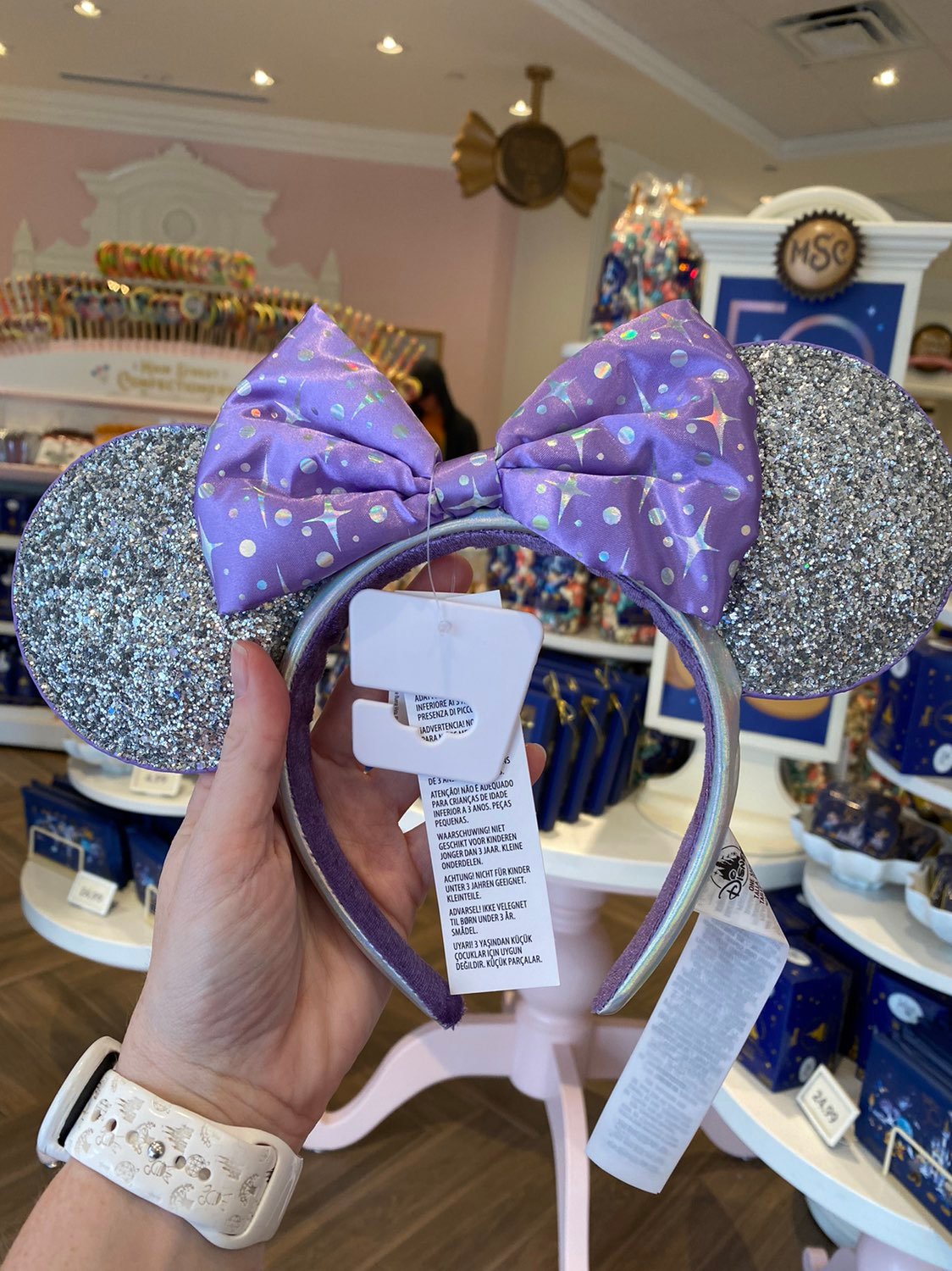 Tomorrowland Celestial Minnie Mouse Ears