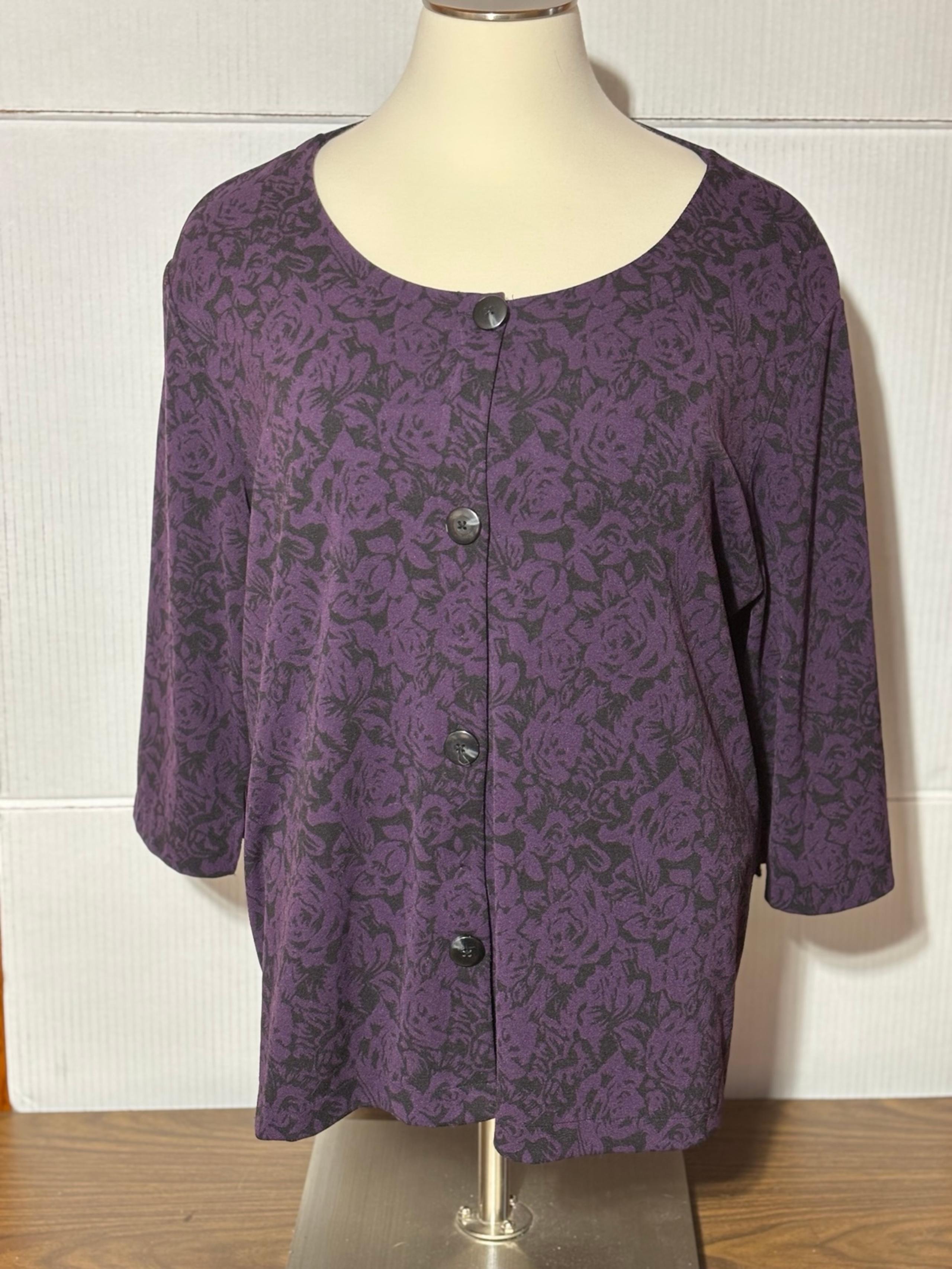 Jaclyn Smith 3X cardigan