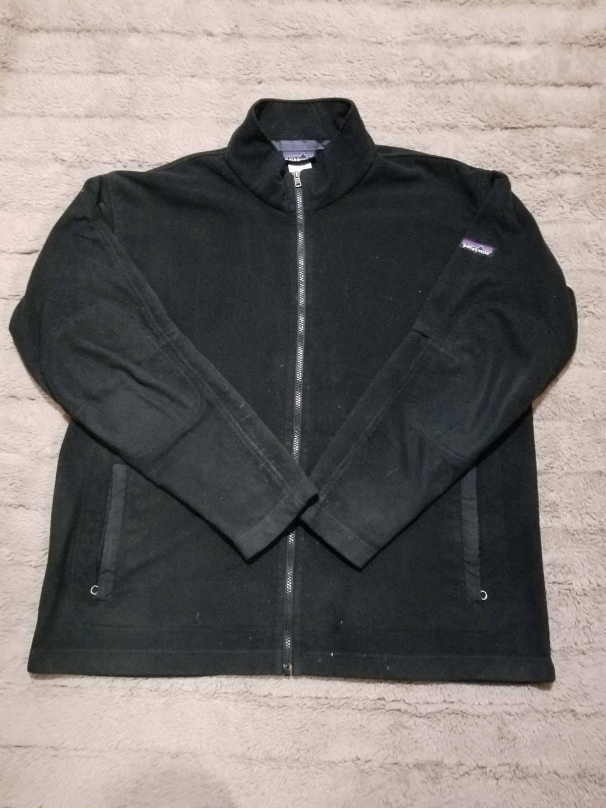 Patagonia Synchilla Full Zip Fleece Size XL Black