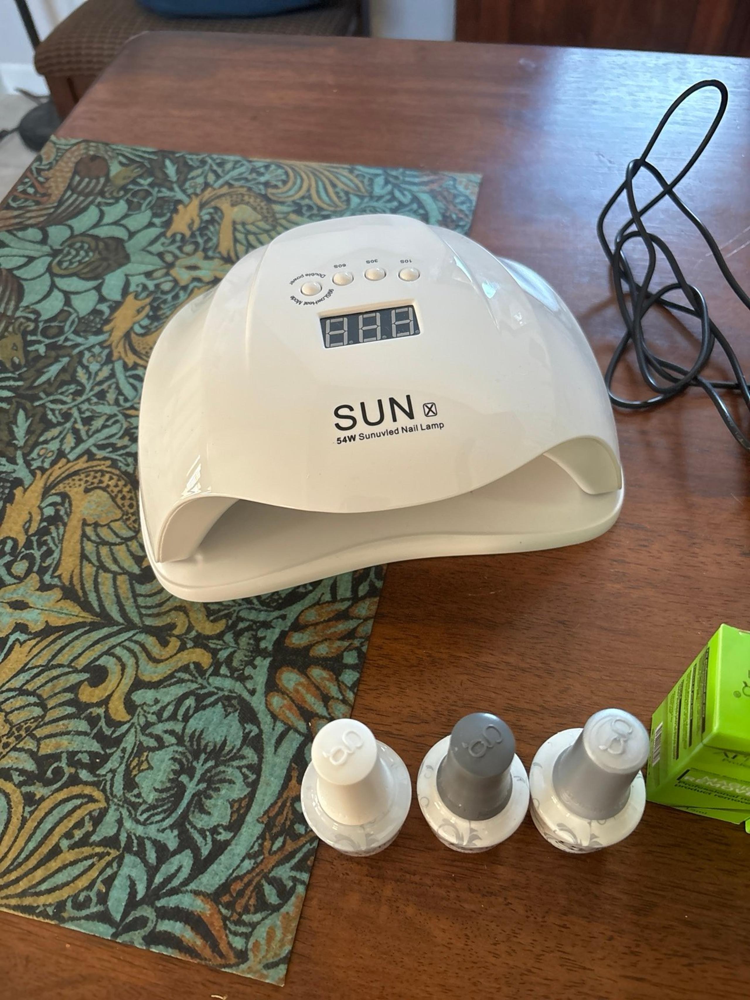 UV Nail Lamp & Gel Polishes & Remover