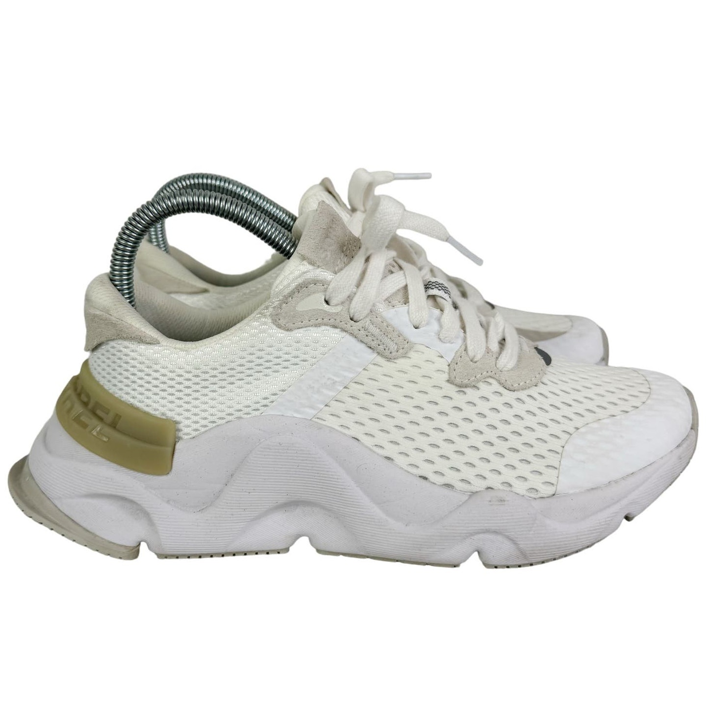 Sorel Kinetic RNEGD White Lace Women Sneakers Size 7