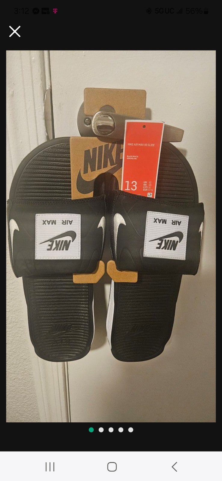 Nike slides max air 90