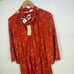 Joie Dakoda Minimalist Print Dress Autumn Size Large floral print Women's dress