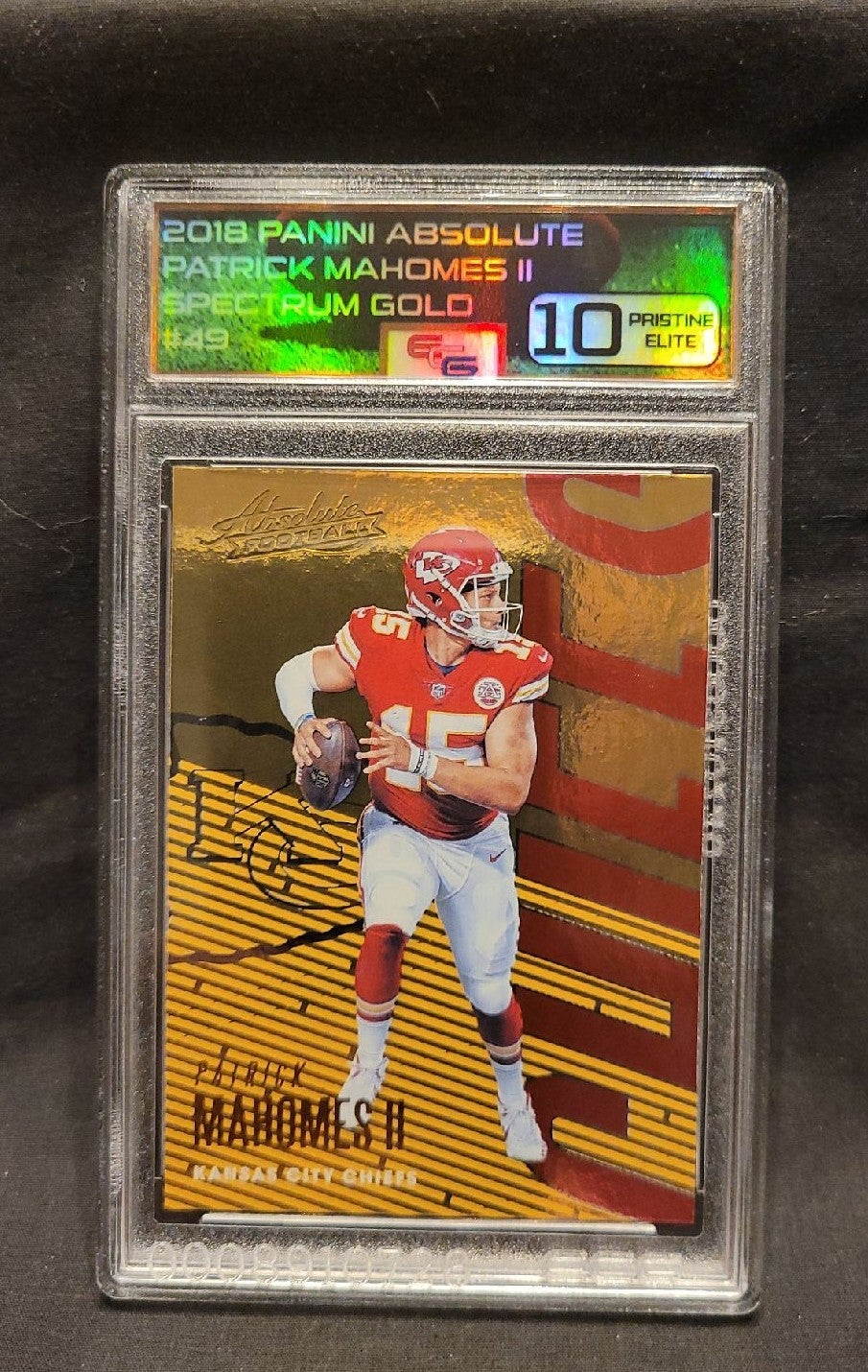 PRISTINE!! Pat mahomes FLAWLESS!!!!