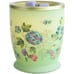 Pioneer Woman Floral Blooming Bouquet Green Frosted Glass Scented Wax Warmer New