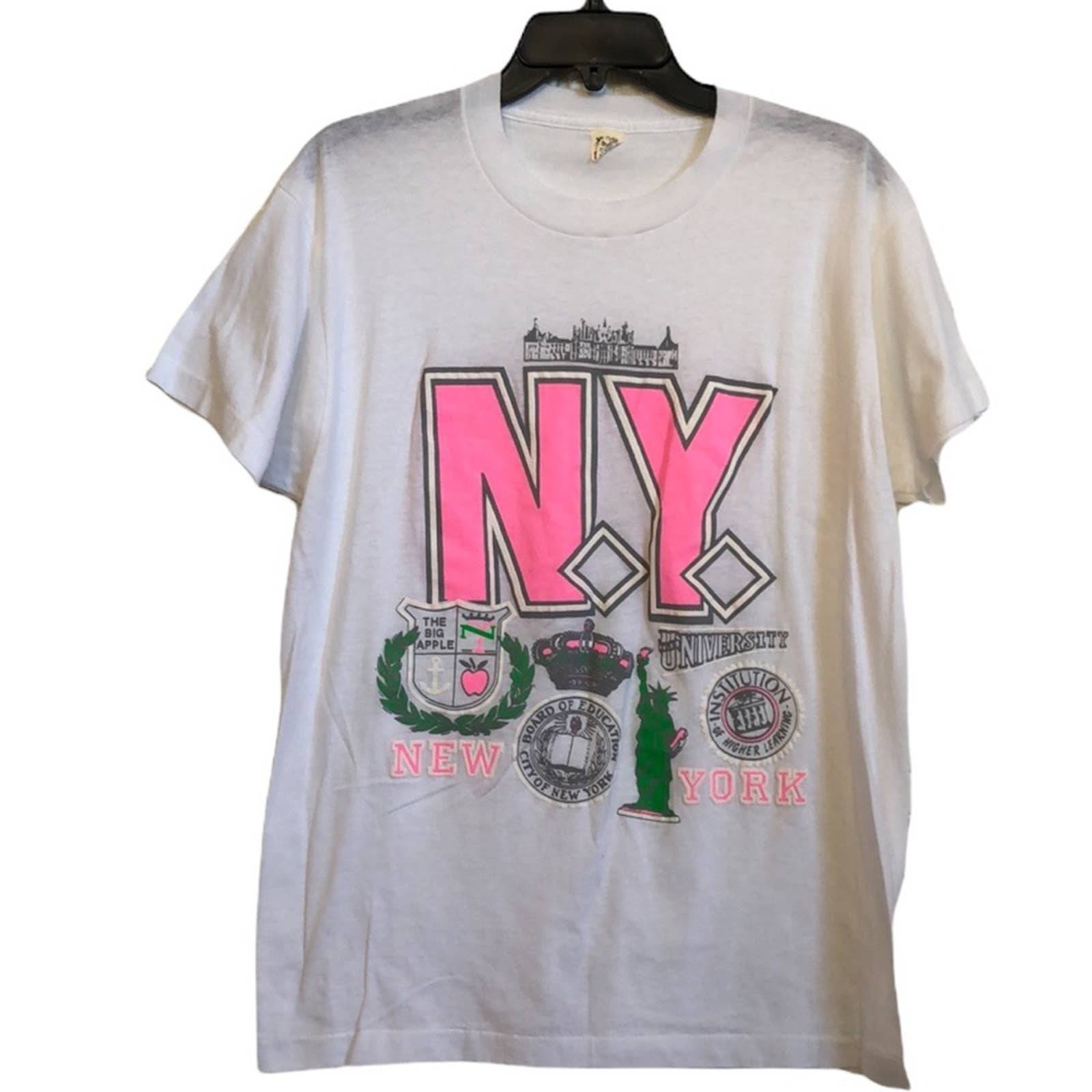 Vintage screen stars NY University New York tee Tshirt women’s xl single stitch