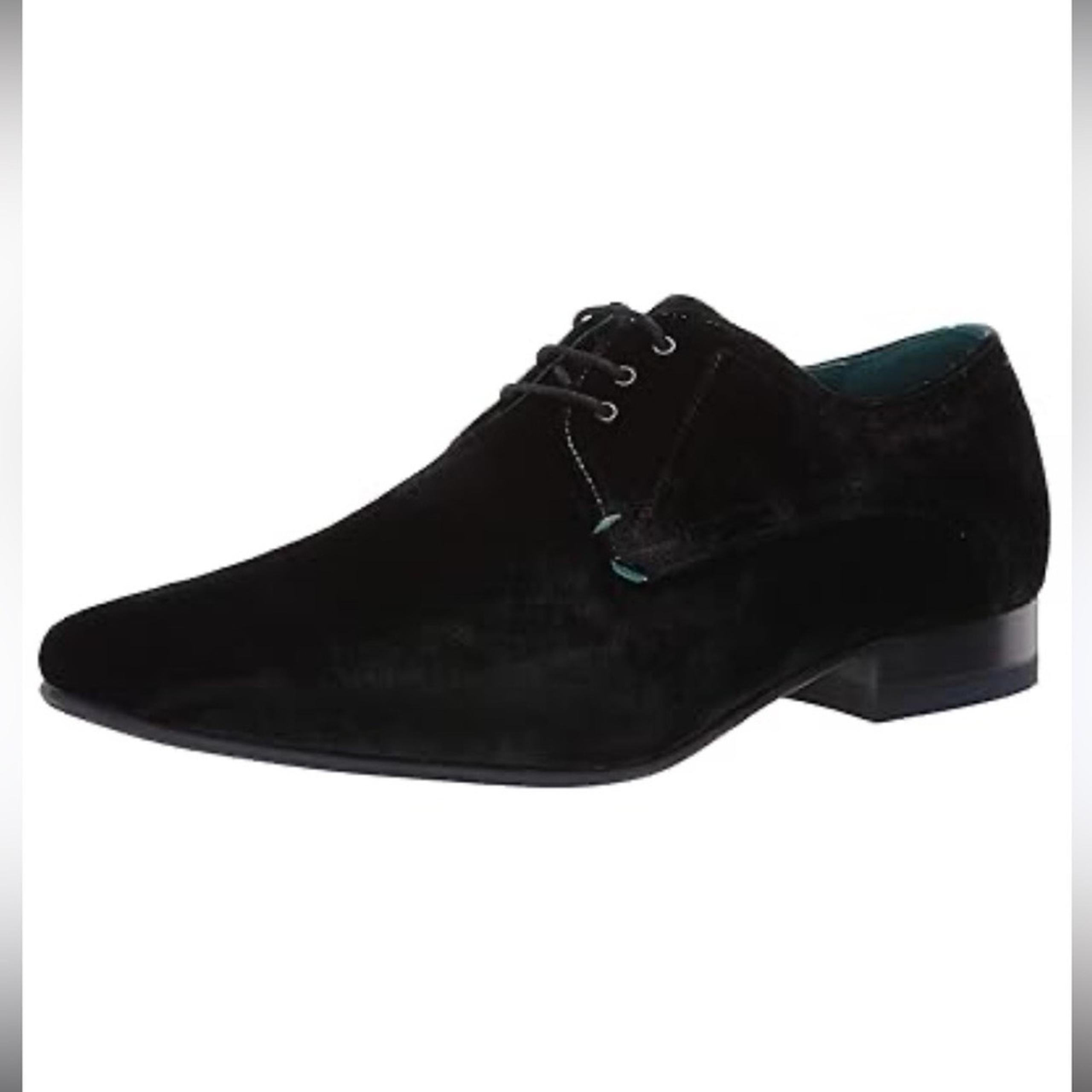 Ted Baker Men's Sirene Oxford Velvet Velour Dress Casual Lace Up