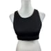 Ladies Alexander Wang Black Spirt Bra with Ribbed Bottom Detail Size Medium