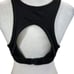 Ladies Alexander Wang Black Spirt Bra with Ribbed Bottom Detail Size Medium