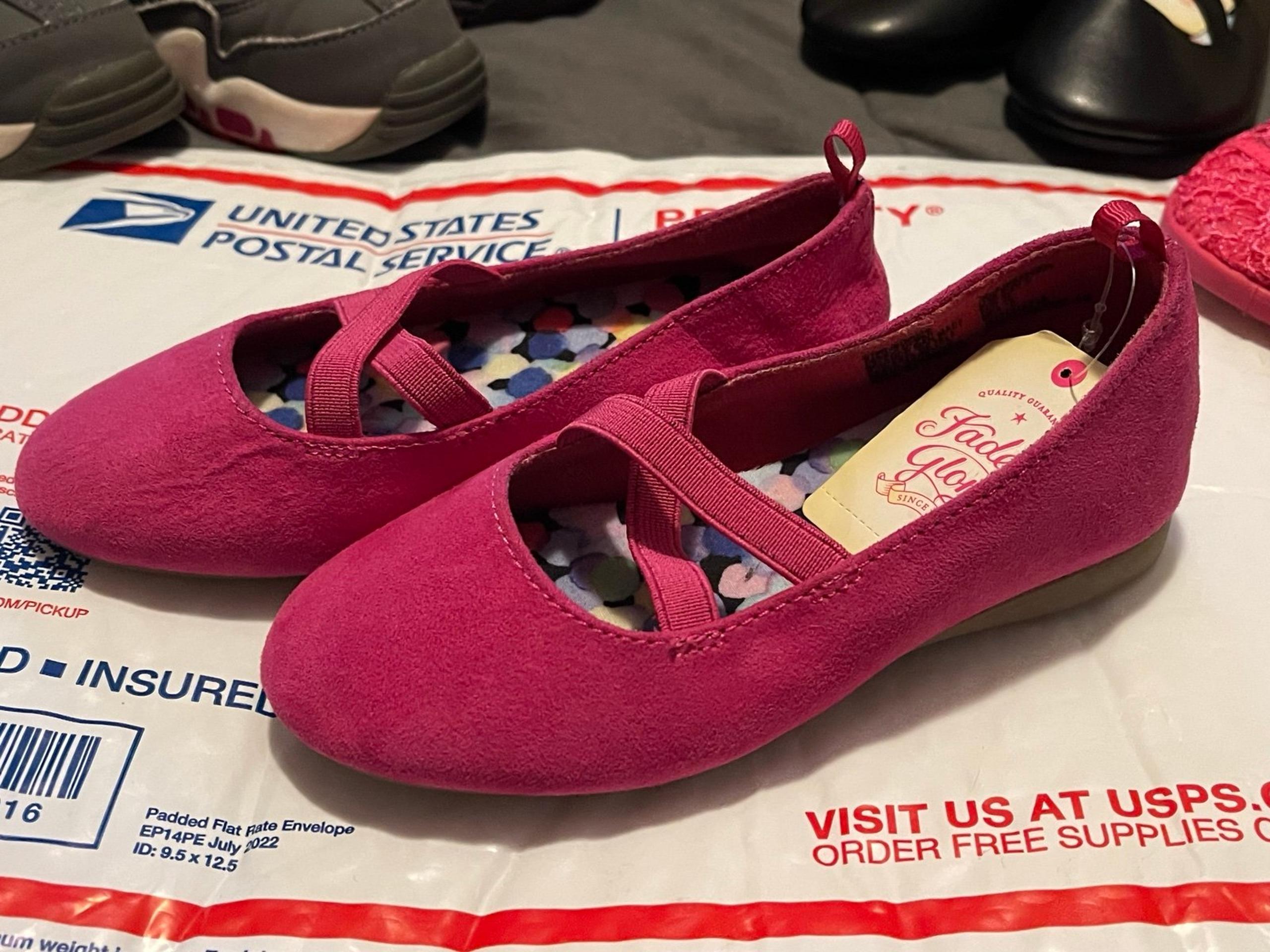 Girls size 9 Faded Glory Shoes