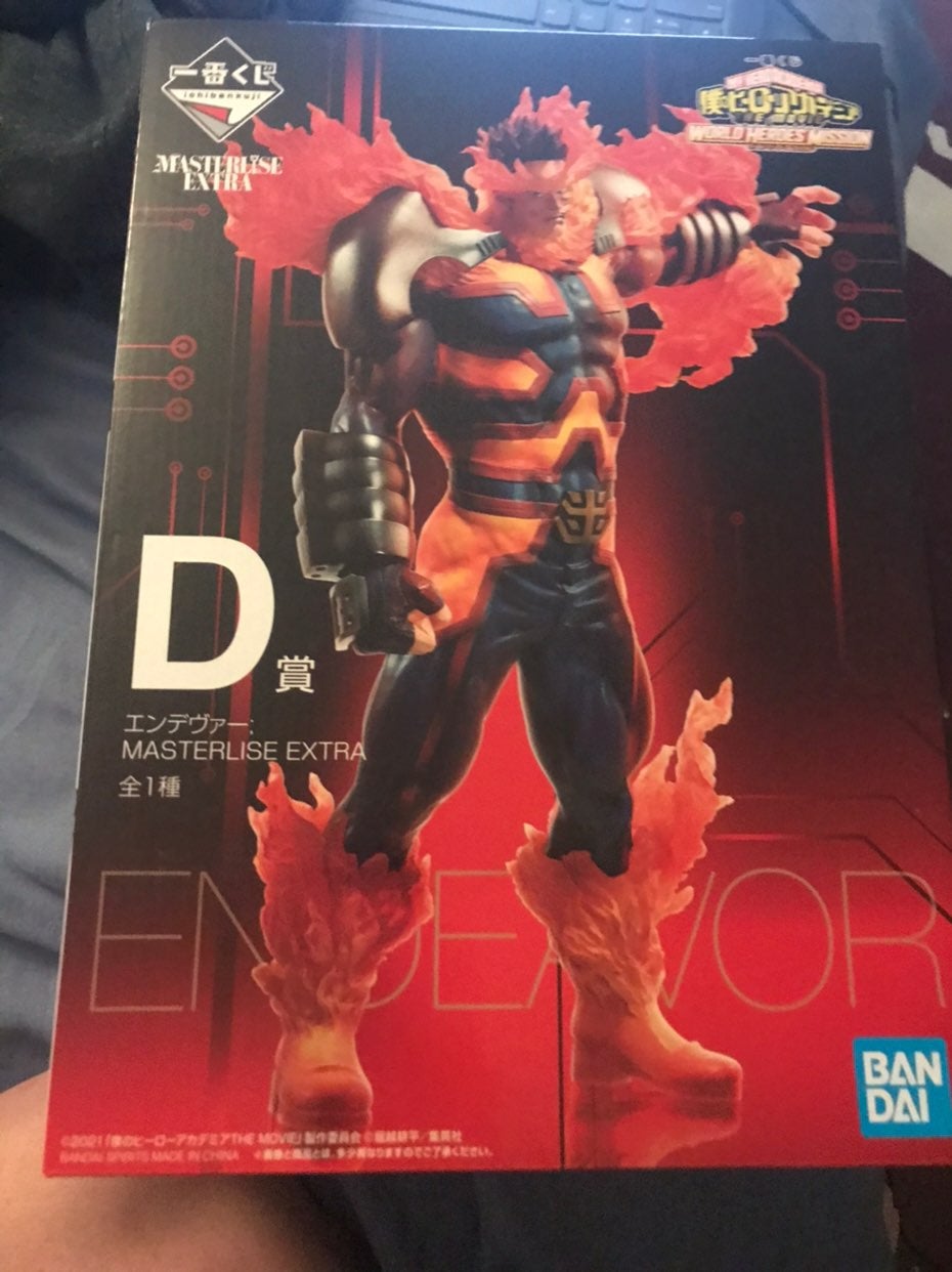 MHA Endeavor Materialise Extra Ichiban Kuji Figure