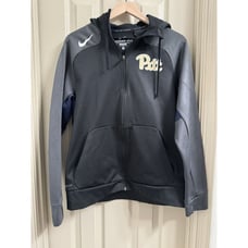 Nike Pitt Panthers Therma-Fit Hoodie Sweatshirt Women Medium Pittsburgh Full Zip
