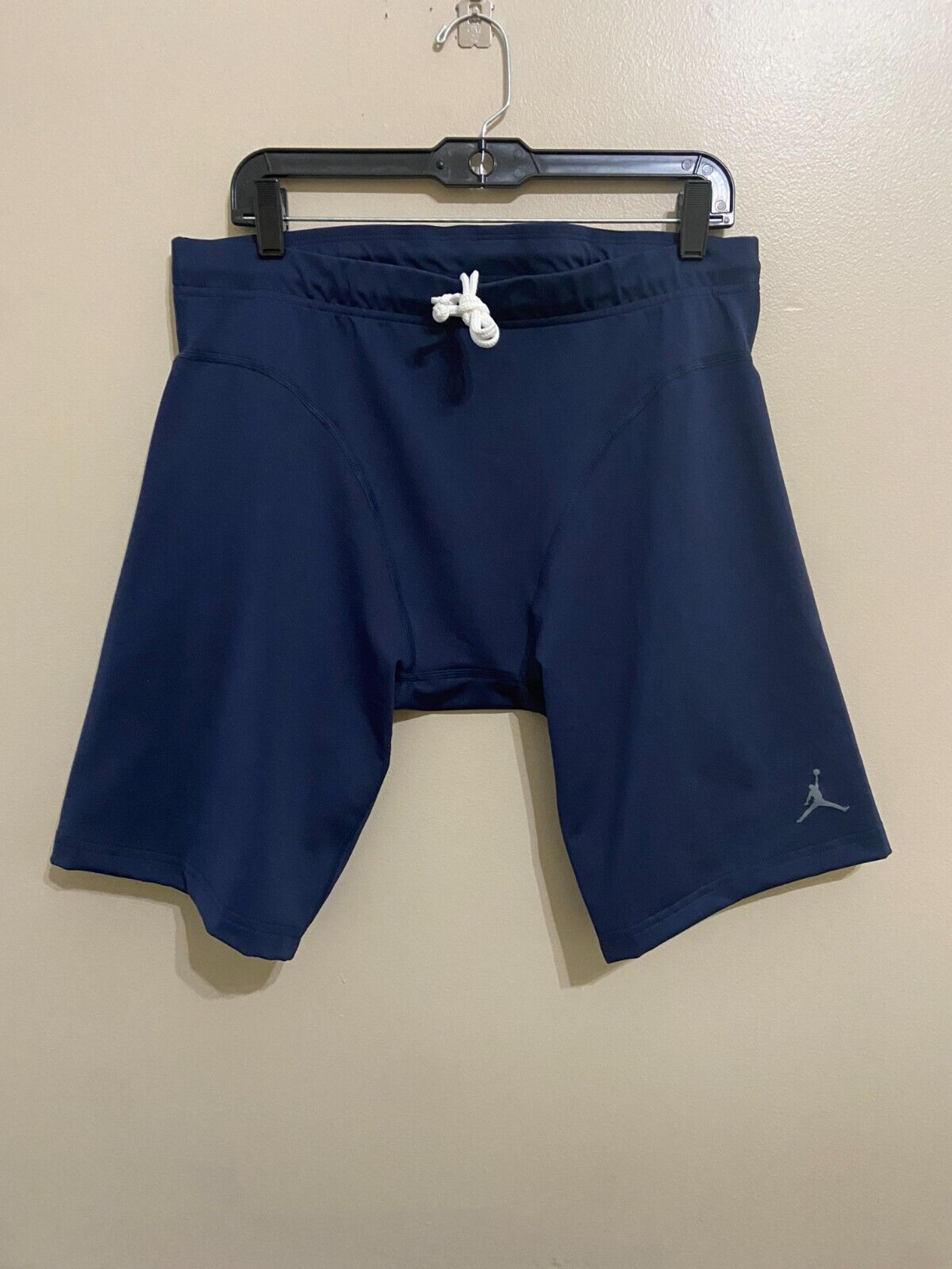 Air Jordan Pro Elite Made In USA Compression Shorts Mens 4XL Navy 433150-419 NEW