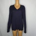 Versace Collection VNeck Striped Sweater