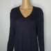 Versace Collection VNeck Striped Sweater