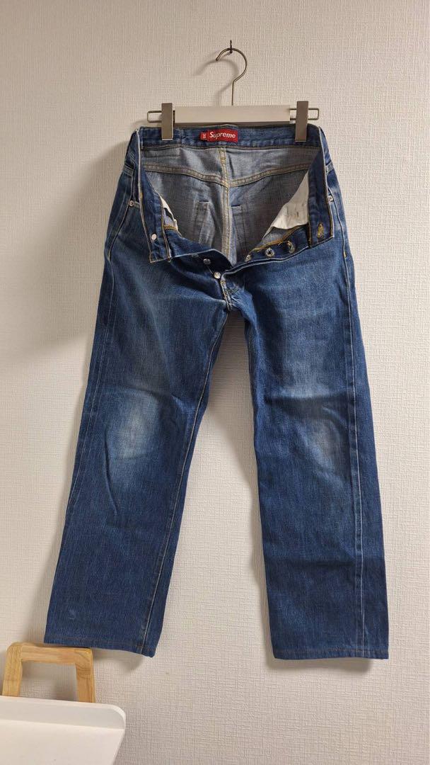Supreme Denim Jeans Blue