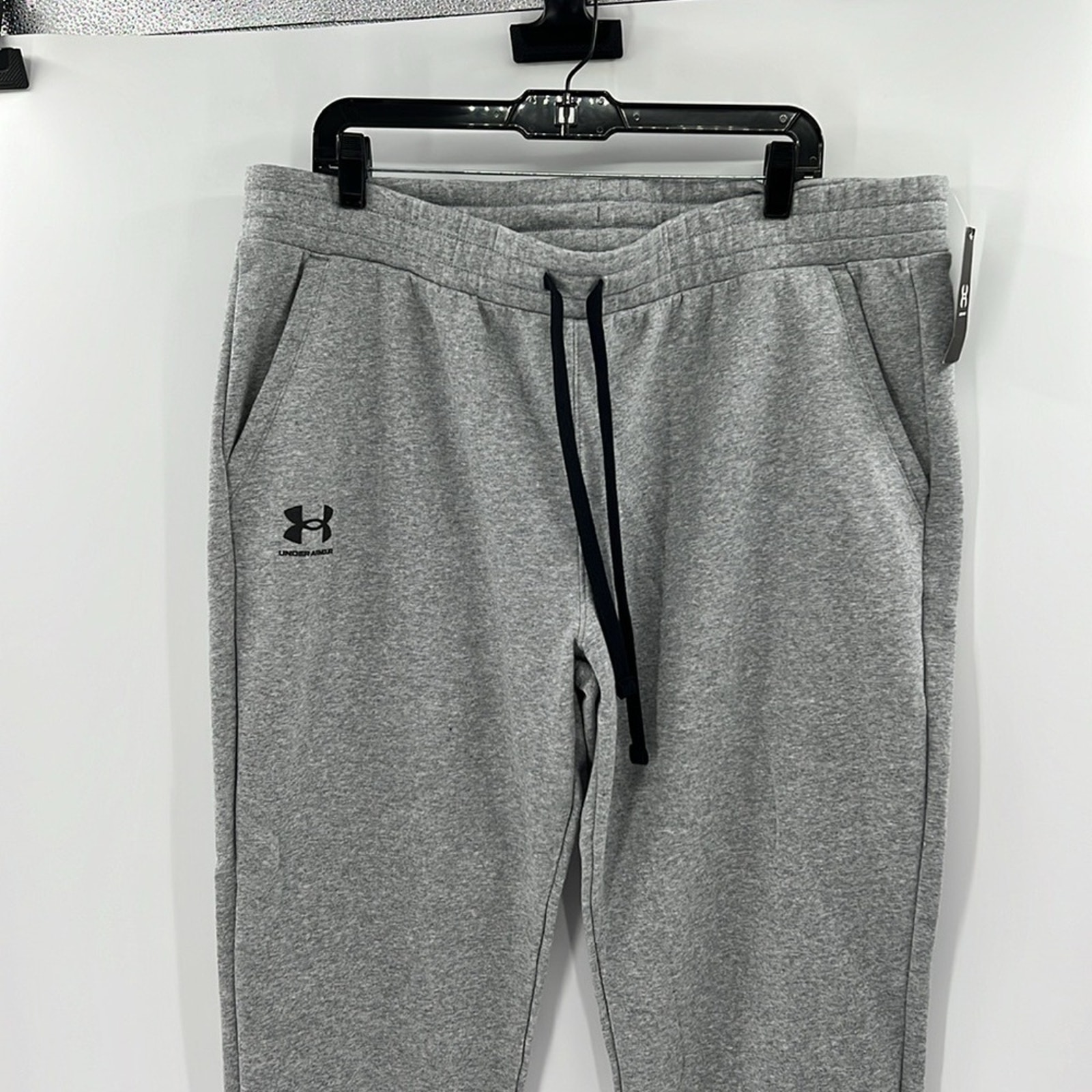 Under Armour Women's Rival Fleece Joggers Gray XXL New with tags