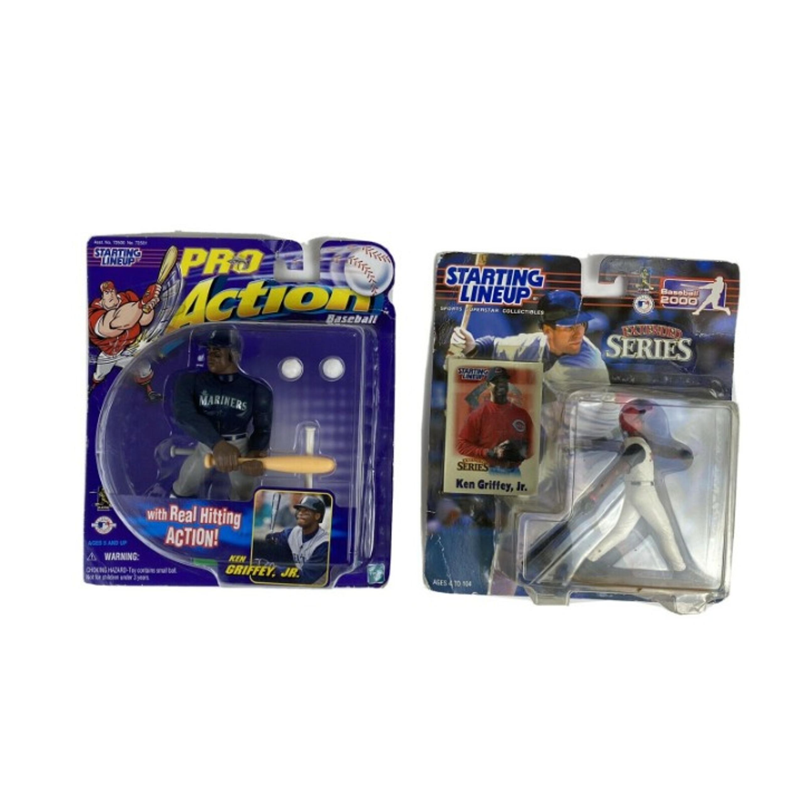 Starting Lineup Ken Griffey Jr Lot of 2