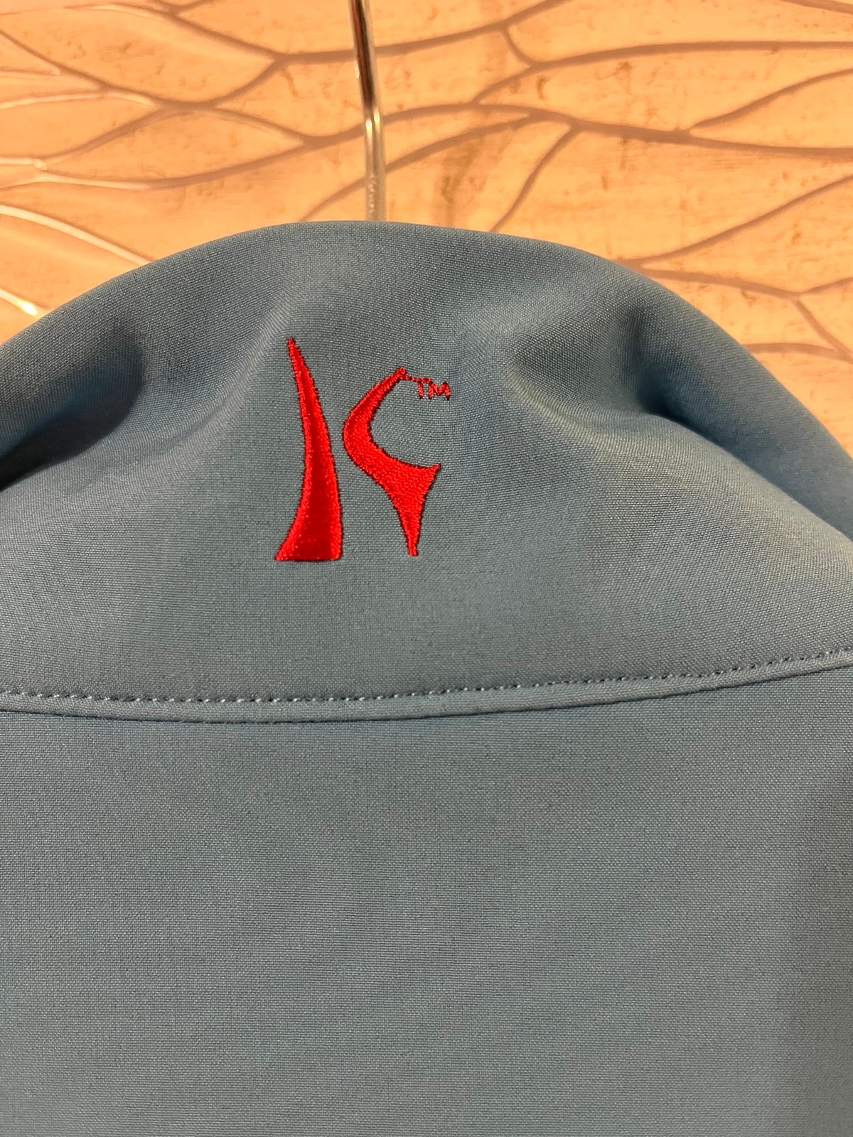 Killik fleece jacket women’s blue and off white size large