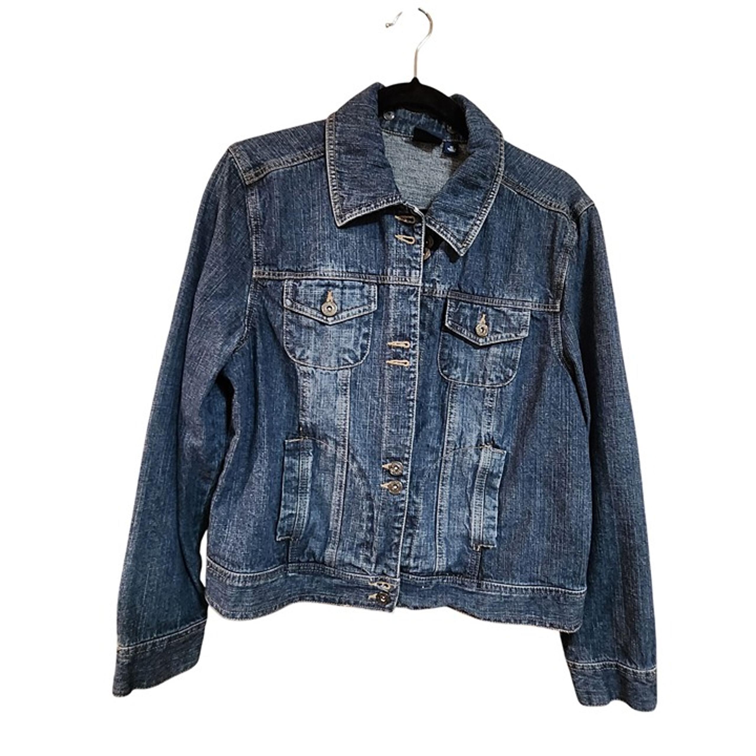 Sonoma Lifestyles Denim Jean Jacket Womens size M