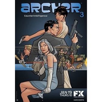 Archer Complete - 128 Episodes - 12 DVD Box Set