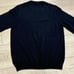 Lyle & Scott Mens XL Merino Wool Acrylic V Neck Sweater Preppy Golf Black