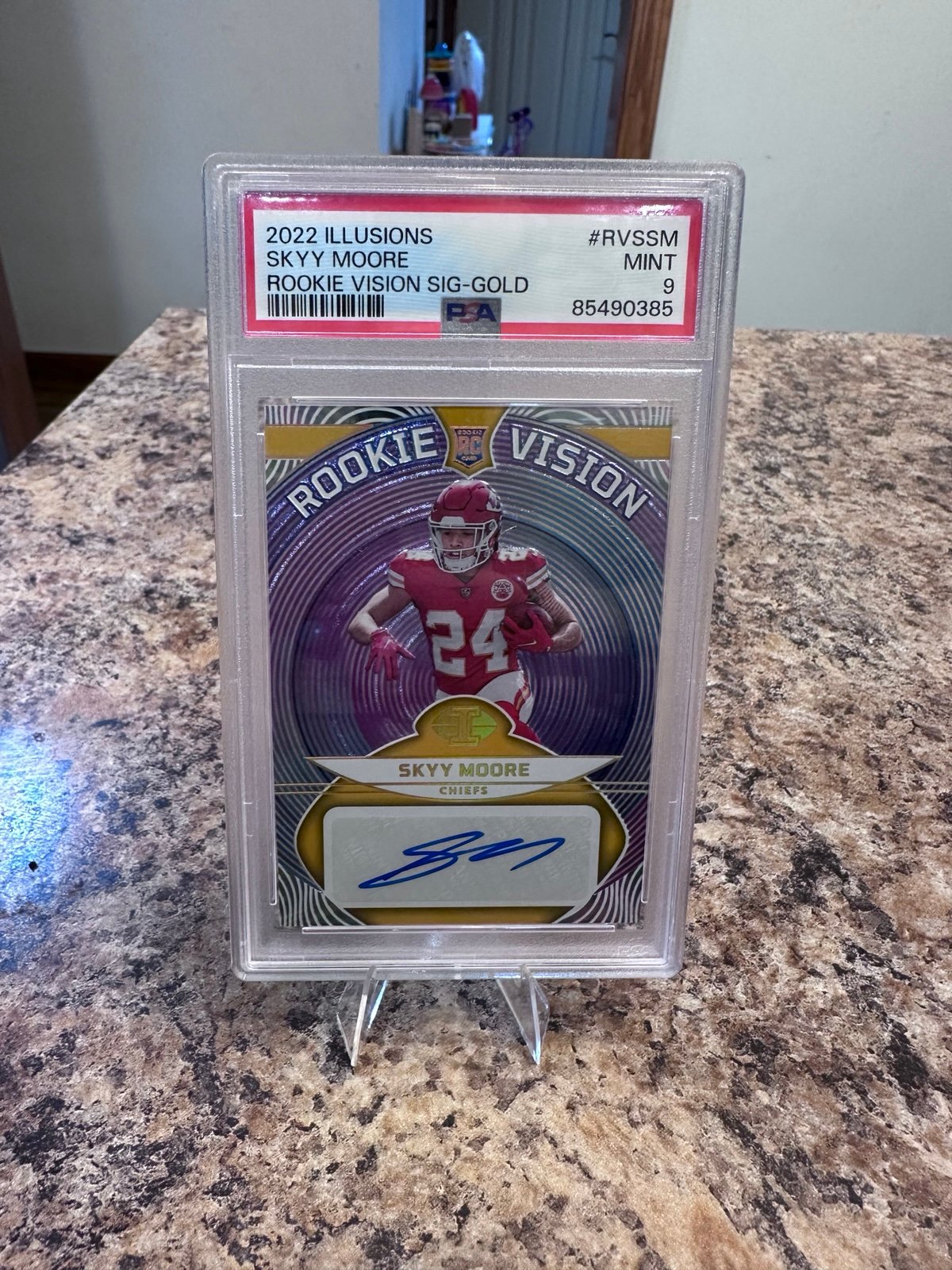 Graded Sky Moore card