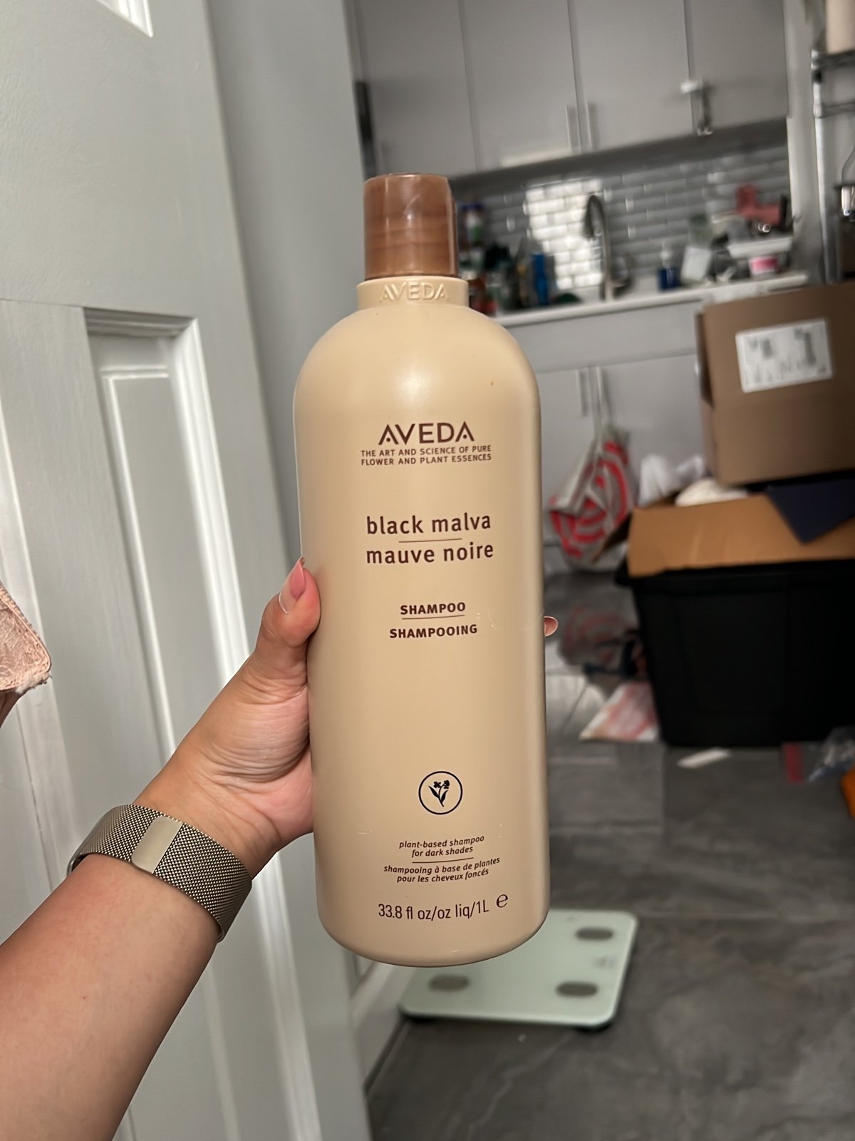 New aveda black malva shampo full size discontinued 33.8oz