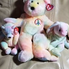Beanie BUDDIES Peace Nibbles Hippie