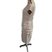 Adrianna Papell Champagne Gold Tiered Ruffle Empire Waist Dress 6 New