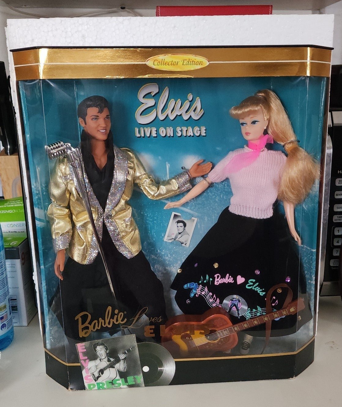 Vintage Barbie Loves Elvis Presley 1996 Live On Stage