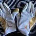 Jordan Knit Metallic Football Glove Men’s Size L