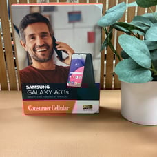 Samsung Galaxy A03s in Black Tracphone