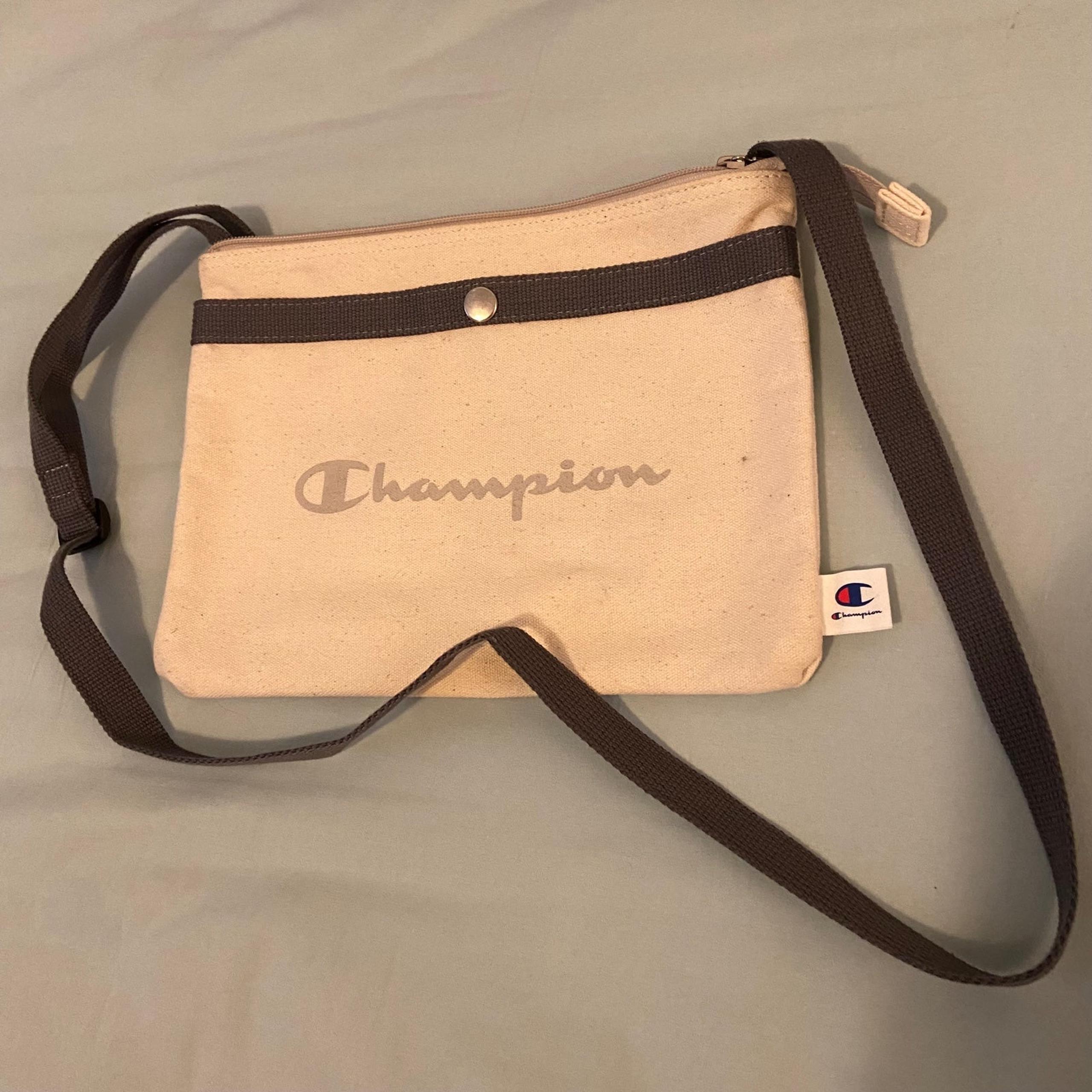 Champion canvas crossbody bag