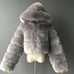 Karmen Kloset Mid-Drift Winter Fur Coat