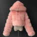Karmen Kloset Mid-Drift Winter Fur Coat