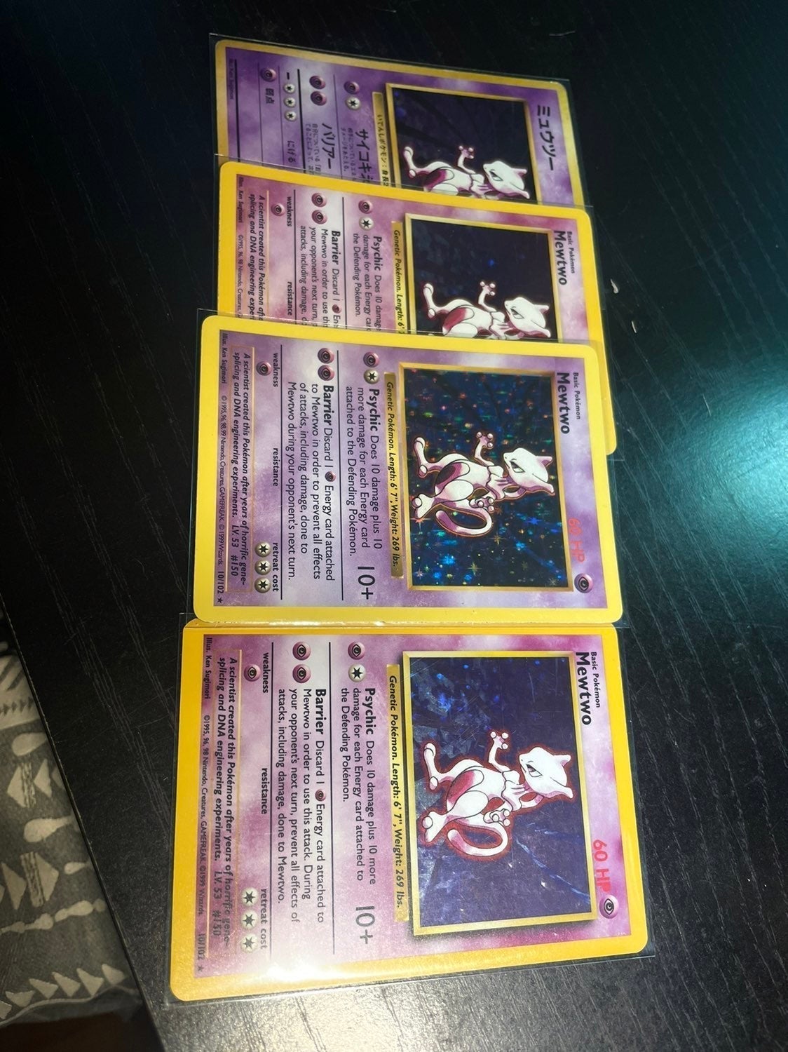 Mewtwos + shadowless + jap