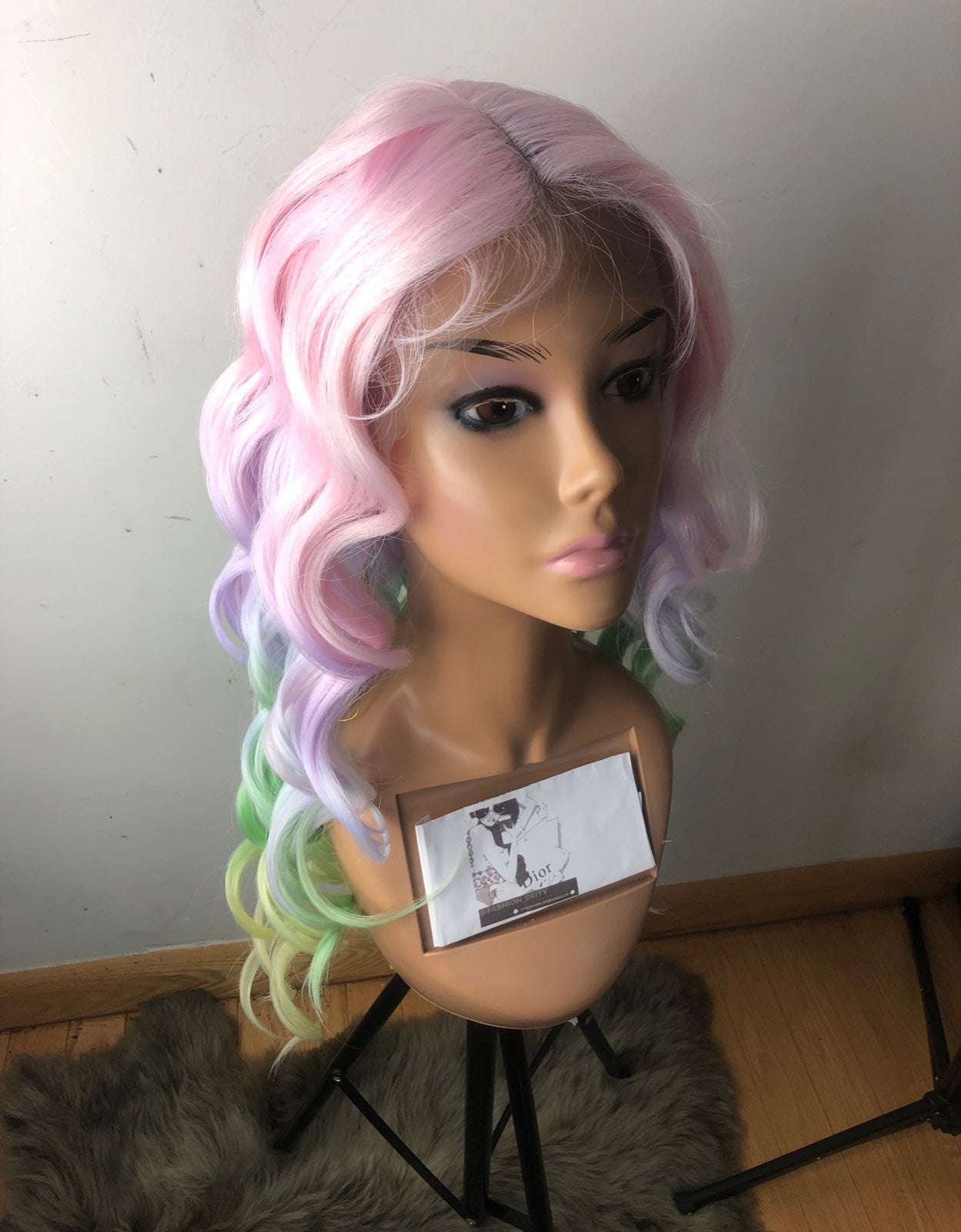 Multicolored Pastel shops RAINBOW LACEFRONT