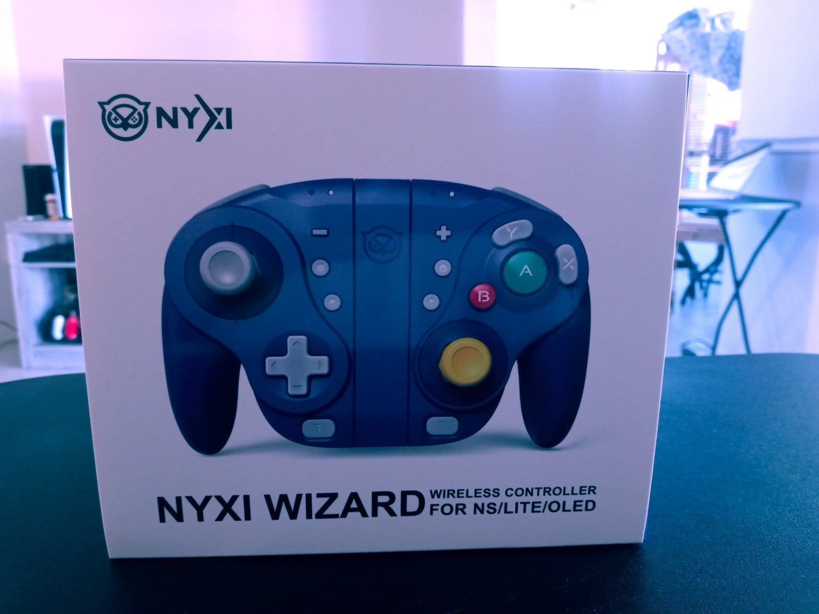 Brand New Nyxi Wizard Wireless controller/joy con Game cube ed. for NS/Lite/Oled