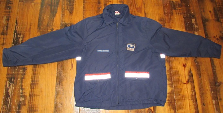 Vintage USPS Letter Carrier Union Made Windbreaker Jacket