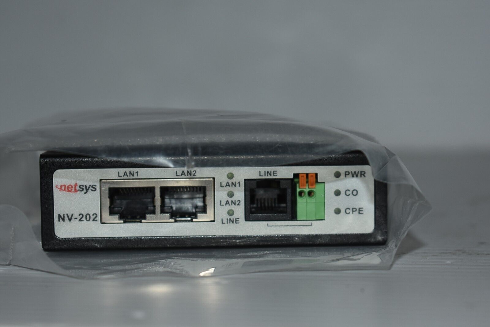 NETSYS NV-202 ETHERNET EXTENDER VDSL2 Ethernet Bridge Modem