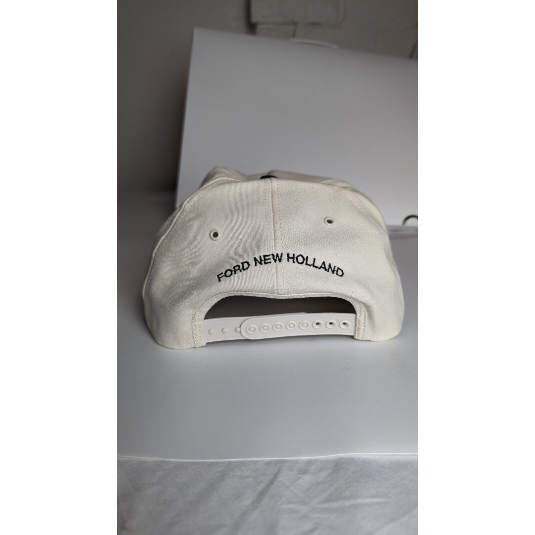 VTG Ford Genesis New Holland Blue Tractor Snapback Hat K