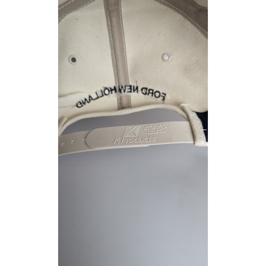 VTG Ford Genesis New Holland Blue Tractor Snapback Hat K