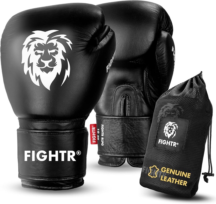 FIGHTR® Pro Boxing Gloves Made of Genuine Leather 10 OZ