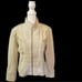 Kenneth Cole Reaction Soft Leather Cream Sports Jacket Large